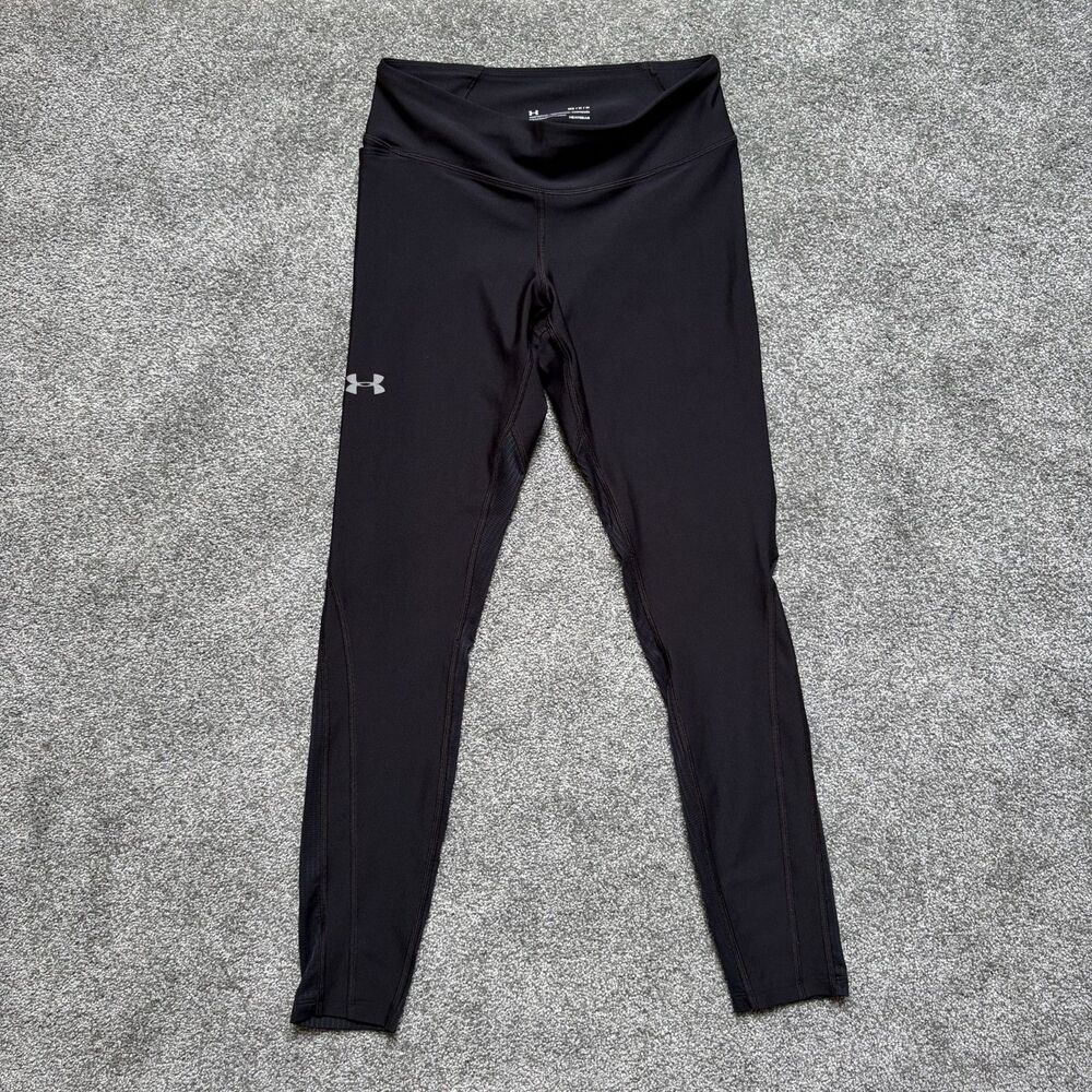 Under Armour Compression Pants Heat Gear Size Medium Black
